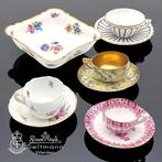 Themacollectie - 4x collectie kopjes met schoteltjes +, Antiek en Kunst