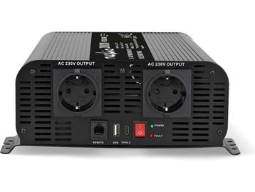 Nedis Omvormer - 2000W - 24V / 230V - 2x Stopcontact + USB-A beschikbaar voor biedingen
