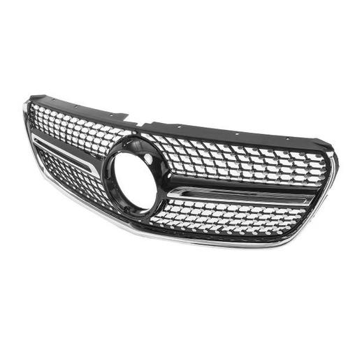 Grill Mercedes V-Class W447 (2014-2018) Diamond Zwart/Chroom, Auto-onderdelen, Overige Auto-onderdelen, Ophalen of Verzenden