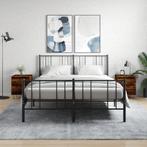 vidaXL Nachtkastjes 2 st 40x35x50 cm bewerkt hout gerookt, Huis en Inrichting, Slaapkamer | Nachtkastjes, Minder dan 45 cm, Verzenden