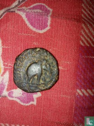 Indo Scythisch Koninkrijk Bactrië, Sirsukh, Taxila, AE28,.., Postzegels en Munten, Munten | Azië, Losse munt, Verzenden