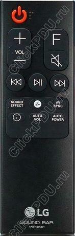LG AKB75595301 afstandsbediening, Verzenden, Nieuw