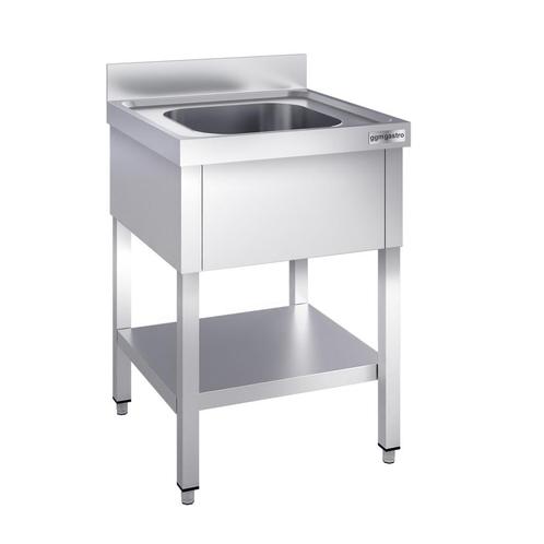 GGM Gastro | Spoeltafel PREMIUM - 600x700mm - met onderbouw, Zakelijke goederen, Horeca | Overige, Verzenden