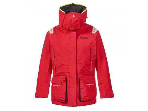 Musto 82316 dames Mpx Gore Tex Pro Offshore Jacket Rood 16, Watersport en Boten, Watersportkleding, Ophalen of Verzenden