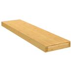 vidaXL Wandschap 80x20x4 cm bamboe, Verzenden, Nieuw