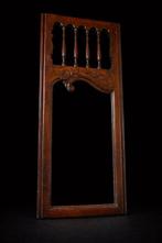 Spiegel - Hout - Frankrijk XIXe eeuw - Hoogte: 110 cm, Antiek en Kunst