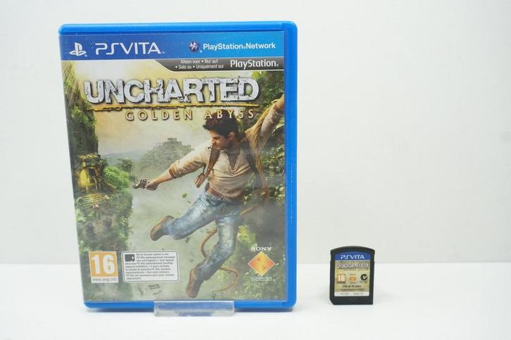 Uncharted: Golden Abyss Garantie & morgen in huis! (PS Vita), Spelcomputers en Games, Games | Sony PlayStation Vita, Zo goed als nieuw