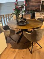 Ronde houten eettafel, Nieuw