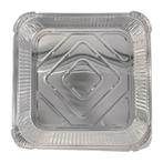 Ondiepe aluminium bakjes | 230 x 230 x 39mm | 200 stuks, Verzenden, Nieuw in verpakking