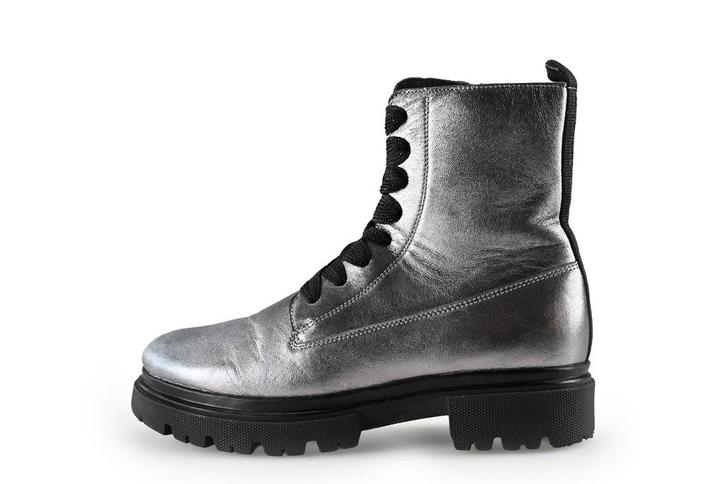 Red-Rag veterboots in maat 36 Zilver | 15% korting, Kleding | Dames, Schoenen, Overige kleuren, Zo goed als nieuw, Overige typen