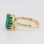 Zonder Minimumprijs - Ring - 14 karaat Geel goud - 3.46ct., Nieuw