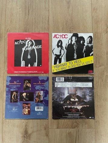 Iron Maiden, AC/DC - 6x Singles AC/DC and Iron Maiden - beschikbaar voor biedingen