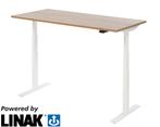 Linak PLUS elektrisch zit/sta bureau, 180x80 cm, Overige plaatsen, Ophalen of Verzenden, Nieuw in verpakking, Bureau