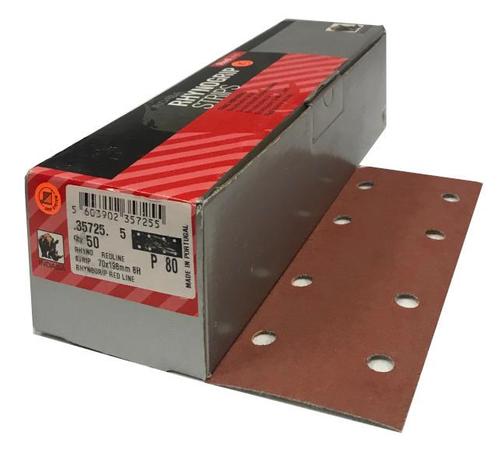 Indasa Rhynogrip RED Line klittenband Strips 70 x 198mm met, Doe-het-zelf en Verbouw, Verf, Beits en Lak, Nieuw, Ophalen of Verzenden