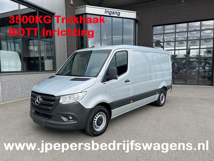 Zakelijke Lease |  Mercedes-Benz Sprinter 315 CDI RWD L2 H1, Auto's, Bestelauto's, Onderhoudsboekje, Lease, Zwart, Handgeschakeld