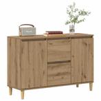 vidaXL Dressoir 102x35x70 cm bewerkt hout artisanaal, Verzenden, Nieuw, Overige houtsoorten
