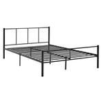 Metalen bedframe Hercules incl. bedbodem 140x200 cm zwart
