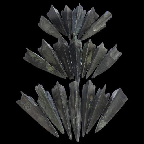 Scythisch Brons Verzameling van pijlen - 20 stuks. (Zonder, Sieraden, Tassen en Uiterlijk, Antieke sieraden