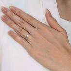 Ring - 14 karaat Witgoud - 0.31ct. tw. Diamant (Natuurlijk), Sieraden, Tassen en Uiterlijk, Ringen, Nieuw