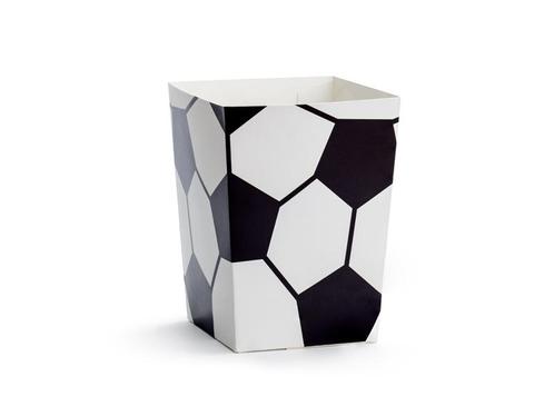 Popcorn bakjes voetbal (6st), Kleding | Dames, Carnavalskleding en Feestkleding, Nieuw, Ophalen of Verzenden