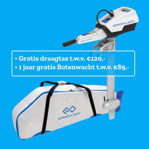 ePropulsion Spirit 1.0 Plus (Kortstaart-tiller), Watersport en Boten, Buiten- en Binnenboordmotoren, Nieuw, 5 tot 10 pk, Ophalen of Verzenden