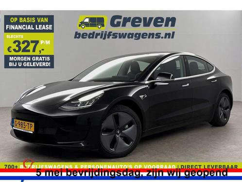 Tesla Model 3 Standard RWD Plus 60 kWh 238PK Cam Autopilot, Auto's, Tesla, Automaat, Elektrisch, Zwart, Verzenden