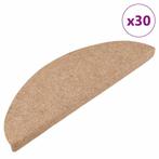 vidaXL Trapmatten zelfklevend 30 st 56x17x3 cm beige, Verzenden, Nieuw