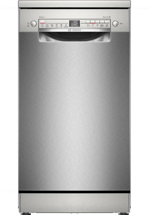 Bosch SPS2HKI58E vrijstaand vaatwasser - 45 cm - rvs-look, Witgoed en Apparatuur, Vaatwasmachines, 45 tot 60 cm, Vrijstaand, Energieklasse A of zuiniger
