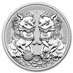 Guardian Lion Double Pixiu - 1 oz 2020 (50.000 oplage), Postzegels en Munten, Munten en Bankbiljetten | Verzamelingen, Verzenden