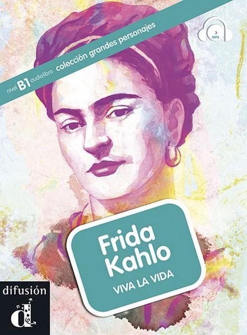 Grandes personajes - Frida Kahlo (Nivel B1) boek + mp3-cd, Boeken, Schoolboeken, Gelezen, Verzenden