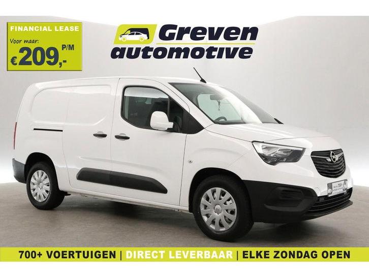 Opel Combo 1.5D Lang | 102PK | 3 Zits | Airco | Cruise |, Auto's, Bestelauto's, Handgeschakeld, Diesel, Wit, Opel