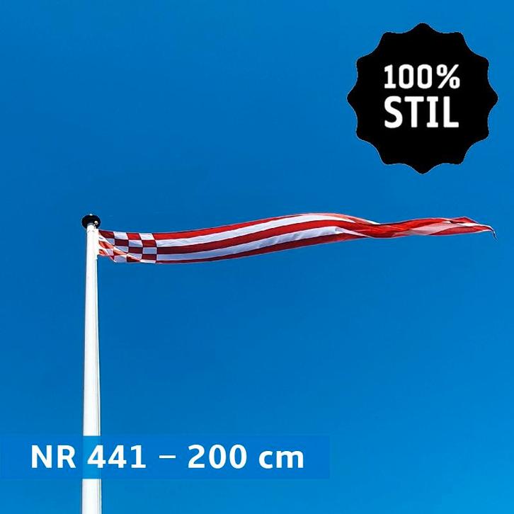 NR 441: Wimpel Noord Brabant 100% stil-200cm (zonder stokje, Diversen, Vlaggen en Wimpels, Nieuw