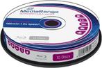 MediaRange BD-RE 25 GB 2x Speed Cakebox 10 Stuks, Verzenden, Nieuw