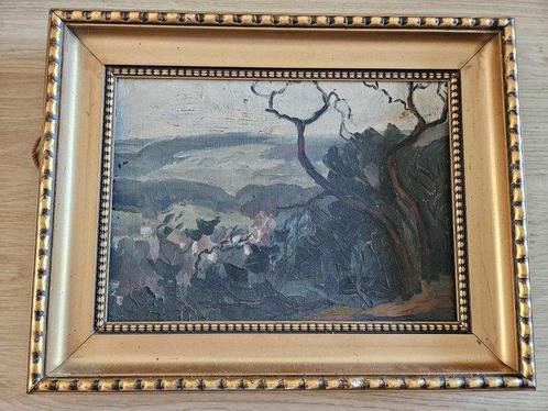 Paul Breyer (1905-1968) - Paysage Arrière Pays Cannes, Antiek en Kunst, Kunst | Schilderijen | Klassiek