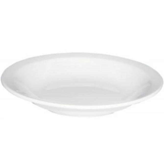 Diepe Borden | SCANDIA | Porselein | Wit | 6 Stuks |, Zakelijke goederen, Horeca | Keukenapparatuur, Nieuw in verpakking, Verzenden