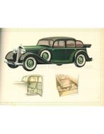 1938 MERCEDES BENZ 230 BROCHURE ENGELS, Boeken, Auto's | Folders en Tijdschriften, Nieuw, Author