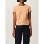 Elisabetta Franchi • zalmroze shirt met logo • 34 (IT40), Kleding | Dames, Nieuw, Roze, Maat 34 (XS) of kleiner, Elisabetta Franchi