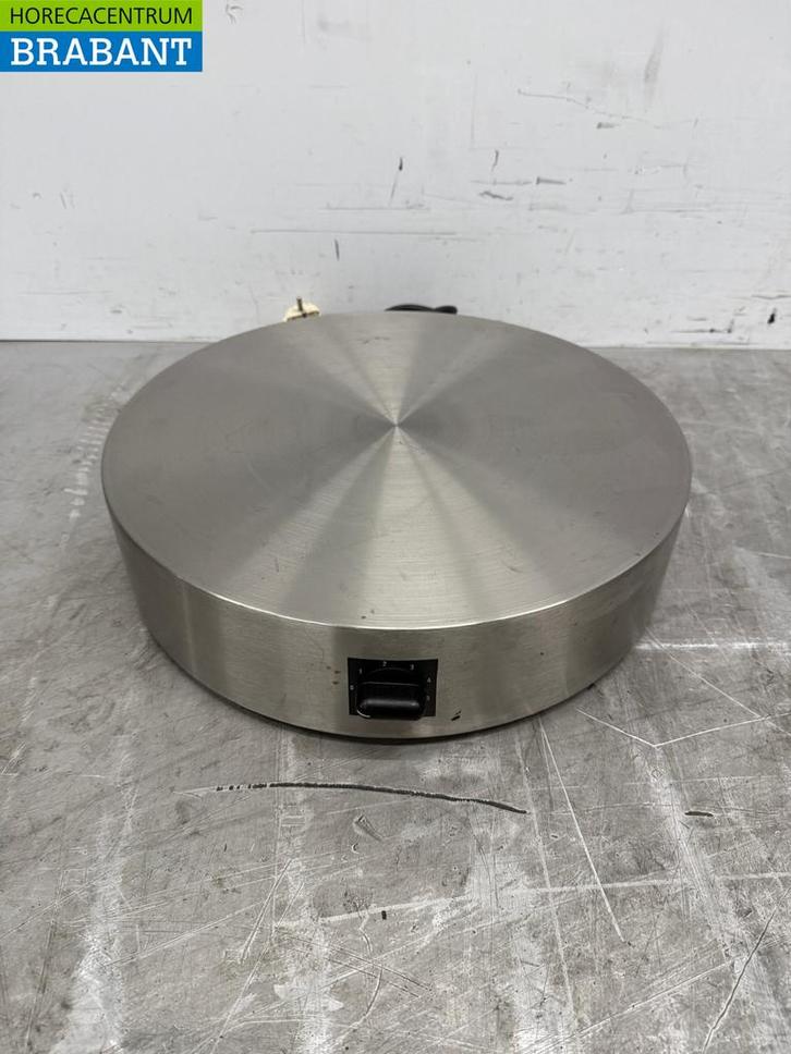 RVS Ubert Warmhoudplaat 40 cm  230V Horeca, Zakelijke goederen, Horeca | Keukenapparatuur, Gebruikt, Ophalen of Verzenden