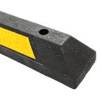 Rubberen varkensrug – wielstop - Geel & Zwart - Rubber -, Zakelijke goederen, Kantoor en Winkelinrichting | Magazijn, Stelling en Opslag