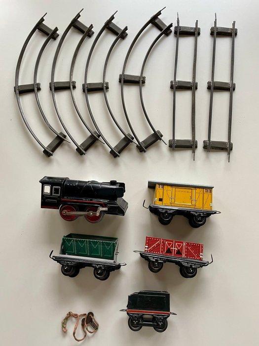 Onbekend (Made in Western Germany) - Trein van tin, “Made in, Antiek en Kunst, Antiek | Speelgoed