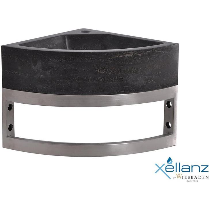 Xellanz Frame voor Hoekfontein 300x150mm - RVS, Huis en Inrichting, Badkamer | Badkamermeubels, Nieuw, Ophalen of Verzenden