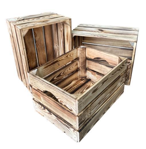 Houten kistje nieuw - handgreep  L40cm xB30cm xH23cm, Huis en Inrichting, Woonaccessoires | Kisten, Minder dan 50 cm, Nieuw, Minder dan 50 cm