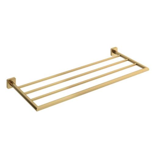 Handdoekrek Hotbath Gal 60 cm Geborsteld Messing PVD, Doe-het-zelf en Verbouw, Sanitair, Bad, Nieuw, Ophalen of Verzenden