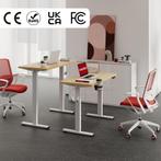 Zit sta bureau - Elektrisch - Verstelbaar - 110x54 cm - Brui, Verzenden, Zo goed als nieuw