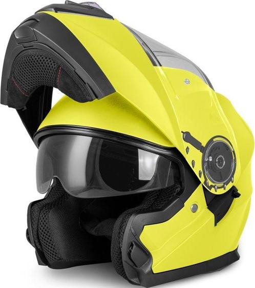 Vinz systeemhelm met zonnevizier M, Fietsen en Brommers, Fietsonderdelen, Verzenden