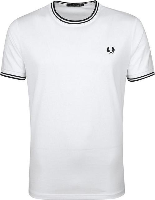 Fred Perry T-shirt Wit maat M Heren, Kleding | Heren, T-shirts, Wit, Nieuw, Maat 48/50 (M), Verzenden