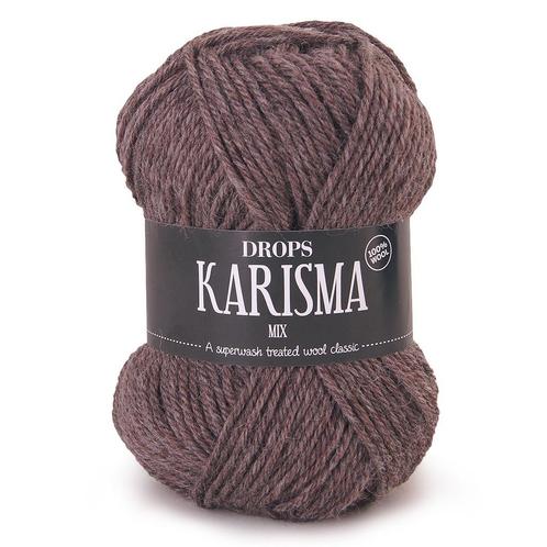 DROPS Karisma Mix - 54 lichtbruin - Wol Garen, Hobby en Vrije tijd, Breien en Haken, Ophalen of Verzenden