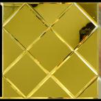 Zelfklevende Mozaïek Tegel - Afimera Gold Glass - Goud -, Ophalen of Verzenden, Nieuw