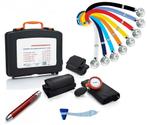 Handmatige bloeddrukmeter all in one set kunststof koffer,, Verzenden, Nieuw