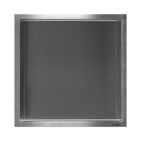 Inbouwnis LoooX boX 30x30x7 cm RVS, Doe-het-zelf en Verbouw, Sanitair, Bad, Nieuw, Ophalen of Verzenden